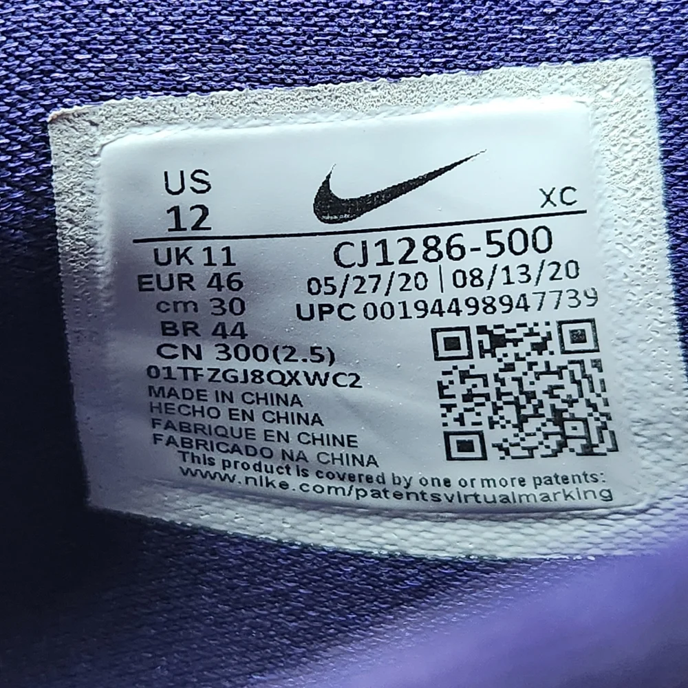 Nike Men's 2020 Kyrie Low 3 Orchid‎ Size 12